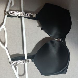 Victoria's Secret Very Sexy Bra Size 34DDD BLACK